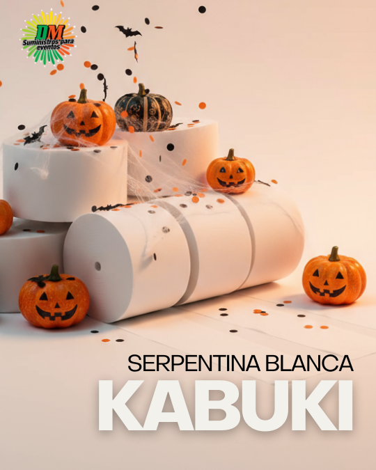 Serpentina Kabuki Blanca