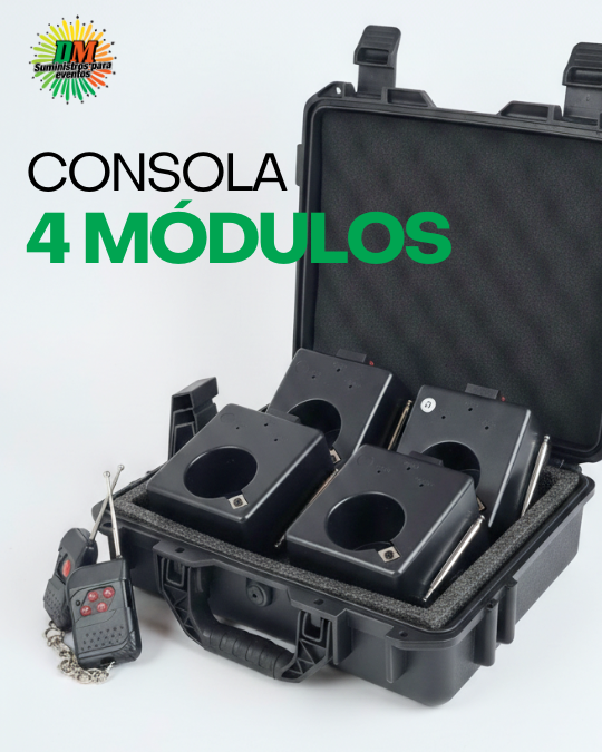 Consola de 4 Módulos
