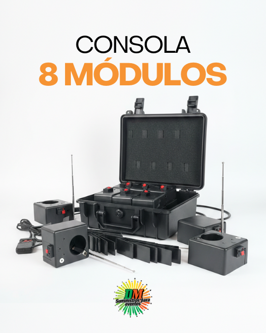 Consola de 8 Módulos