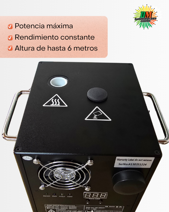 Máquina Chispa Fría | Sparkular | 900W