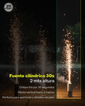 Fuentes Cilíndricas de chispa fría