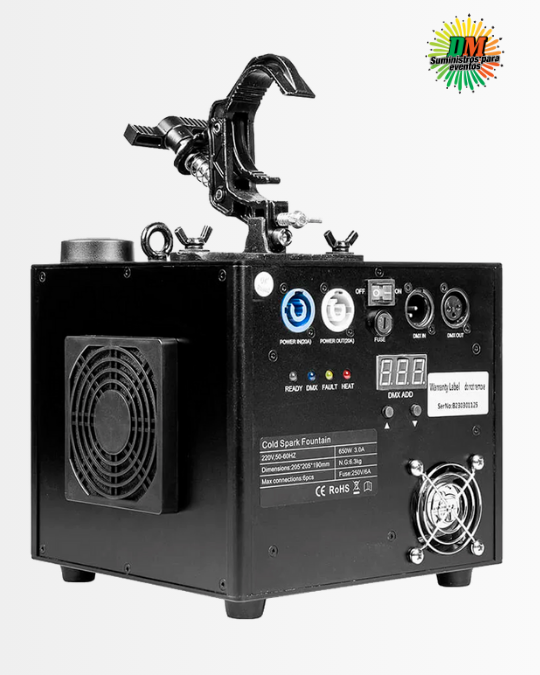 Máquina Chispa Fría | Cascada | 650W