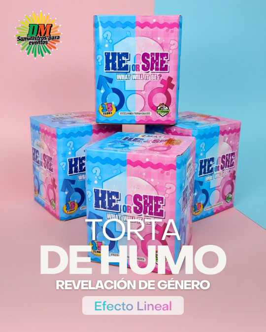 Torta Reveladora de Género 25 tiros Lineal
